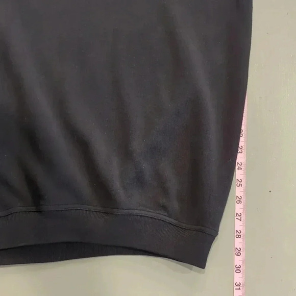 St Croix Seersucker Knit Quarter-zip Pullover Black size XXL‎ - Picture 10 of 10